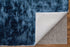 8' X 10' Blue Shag Hand Tufted Area Rug