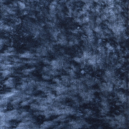 8' X 10' Blue Shag Hand Tufted Area Rug