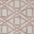 9' X 13' Ivory Pink and Tan Wool Geometric Hand Tufted Area Rug