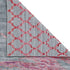 8' X 11' Red and Gray Abstract Hand Tufted Area Rug