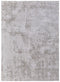8' X 11' Taupe And Silver Abstract Distressed Area Rug
