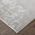 8' X 11' Taupe And Silver Abstract Distressed Area Rug