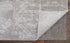 8' X 11' Taupe And Silver Abstract Distressed Area Rug