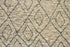 6' X 9' Gray Wool Geometric Hand Knotted Area Rug