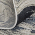 9' X 12' Ivory Black and Taupe Abstract Power Loom Area Rug