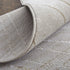 8' X 11' Silver Brown and Taupe Abstract Power Loom Area Rug