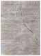 8' X 11' Silver Brown and Taupe Abstract Power Loom Area Rug