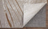 8' X 11' Silver Brown and Taupe Abstract Power Loom Area Rug