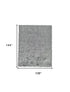 9' X 12' Gray Shag Hand Tufted Area Rug