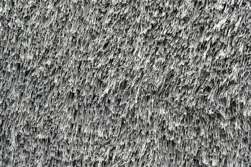 9' X 12' Gray Shag Hand Tufted Area Rug