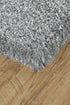 9' X 12' Gray Shag Hand Tufted Area Rug