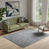 8' X 10' Gray Wool Abstract Hand Knotted Area Rug