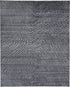 8' X 10' Gray Wool Abstract Hand Knotted Area Rug