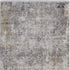 8' X 11' Ivory Taupe and Gray Abstract Power Loom Distressed Area Rug With Fringe