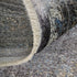 9' X 13' Gray and Silver Oriental Power Loom Worn Faded Area Rug