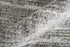 9' X 13' Gray and Ivory Wool Checkered Hand Knotted Worn Faded Area Rug