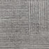 9' X 13' Gray and Ivory Wool Checkered Hand Knotted Worn Faded Area Rug