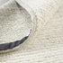 8' X 10' Tan and Ivory Wool Hand Knotted Area Rug