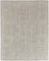 8' X 10' Tan and Ivory Wool Hand Knotted Area Rug