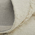 9' X 12' Ivory Taupe and Brown Wool Geometric Hand Tufted Area Rug