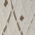 9' X 12' Ivory Taupe and Brown Wool Geometric Hand Tufted Area Rug