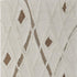 9' X 12' Ivory Taupe and Brown Wool Geometric Hand Tufted Area Rug
