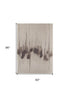 9' X 12' Ivory Taupe and Brown Abstract Hand Tufted Area Rug