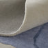 8' X 10' Blue and Ivory Abstract Hand Tufted Area Rug