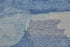 8' X 10' Blue and Ivory Abstract Hand Tufted Area Rug