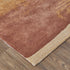 8' X 10' Ivory Red and Orange Abstract Hand Tufted Area Rug