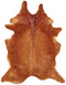 8' X 10' Brown Cowhide Animal Print Power Loom Area Rug