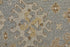 8' X 10' Gray and Ivory Wool Oriental Hand Knotted Area Rug With Fringe