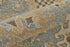 8' X 10' Gray and Ivory Wool Oriental Hand Knotted Area Rug With Fringe