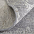 5' X 8' Gray And Silver Abstract Hand Woven Distressed Area Rug
