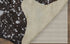 8' X 10' Brown and Tan Cowhide Animal Print Power Loom Area Rug