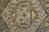 8' X 10' Ivory Gray And Brown Wool Geometric Hand Knotted Area Rug With Fringe