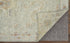 8' X 12' Gray and Brown Wool Floral Hand Knotted Area Rug