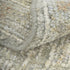 8' X 12' Gray and Brown Wool Floral Hand Knotted Area Rug