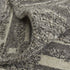 8' X 12' Gray Ivory and Taupe Abstract Hand Woven Area Rug