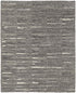8' X 12' Gray Ivory and Taupe Abstract Hand Woven Area Rug