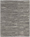 8' X 12' Gray Ivory and Taupe Abstract Hand Woven Area Rug