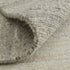 9' X 13' Gray and Ivory Ombre Hand Woven Area Rug