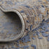 8' X 10' Blue Brown and Tan Abstract Power Loom Area Rug