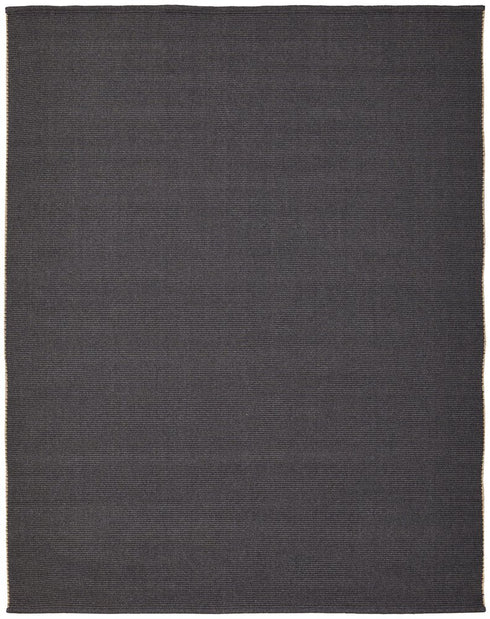 9' X 12' Tan and Gray Hand Woven Area Rug