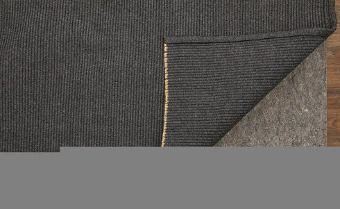 9' X 12' Tan and Gray Hand Woven Area Rug