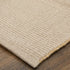 8' X 10' Ivory and Tan Hand Woven Area Rug