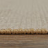 8' X 10' Ivory and Tan Hand Woven Area Rug