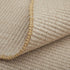 8' X 10' Ivory and Tan Hand Woven Area Rug