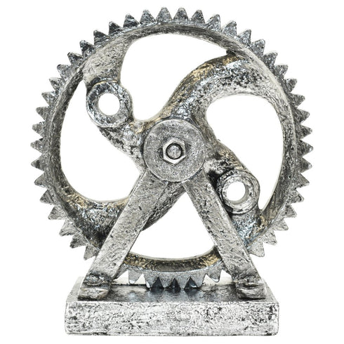 5" Pewter Resin Tabletop Sculpture