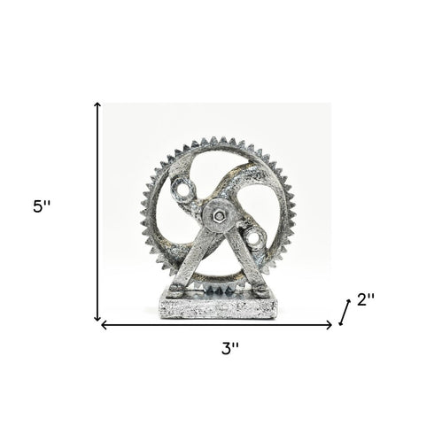 5" Pewter Resin Tabletop Sculpture